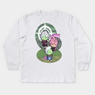 The Holy Zama Trinity Kids Long Sleeve T-Shirt